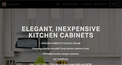 Desktop Screenshot of modernfamilykitchens.com